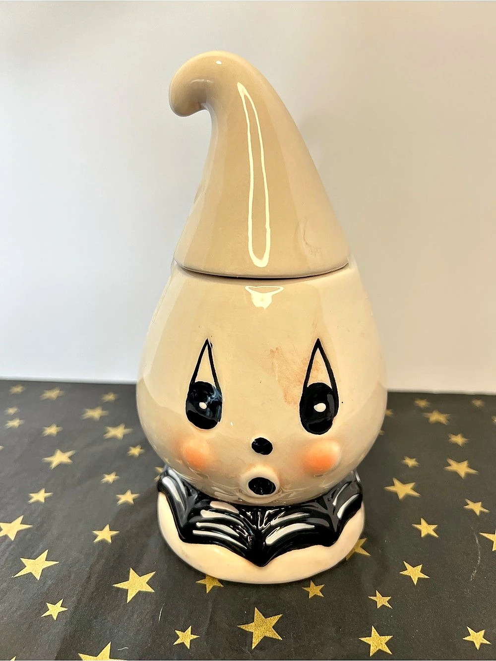 Retired Johanna Parker Ghost Halloween treat jar